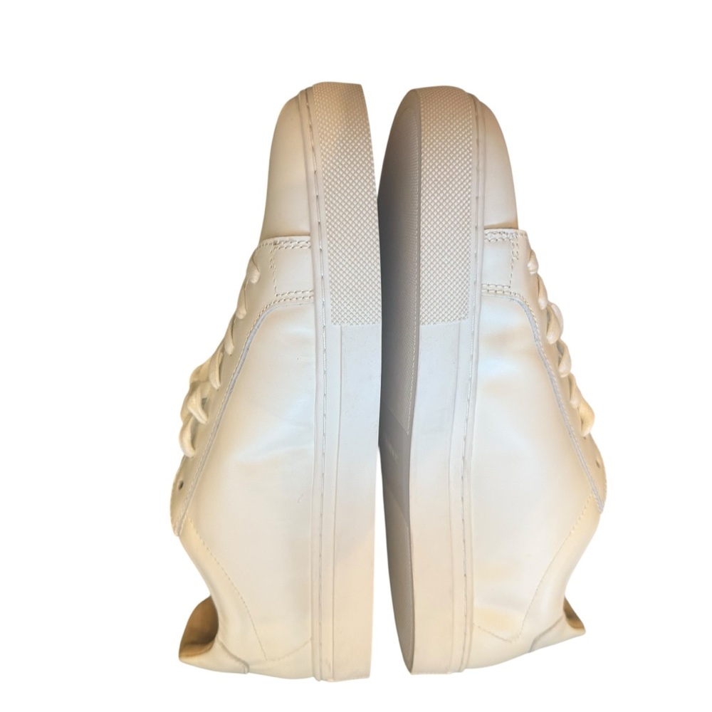 Quince Leather Everyday Sneakers White Lace Up Sz 10.5 - Picture 5 of 6